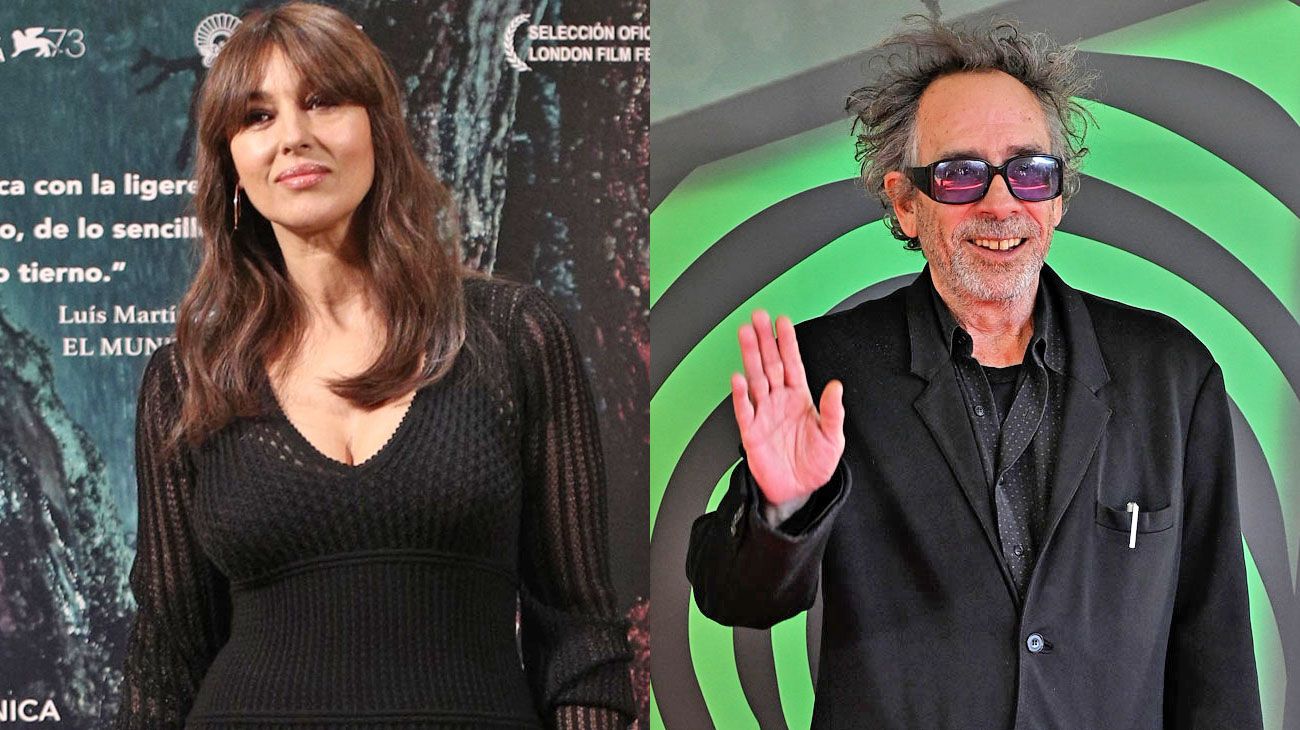 Tim Burton y Monica Bellucci apuestan a una relación discreta