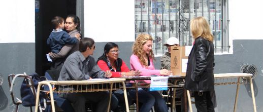 Ya votó más del 35% del padrón
