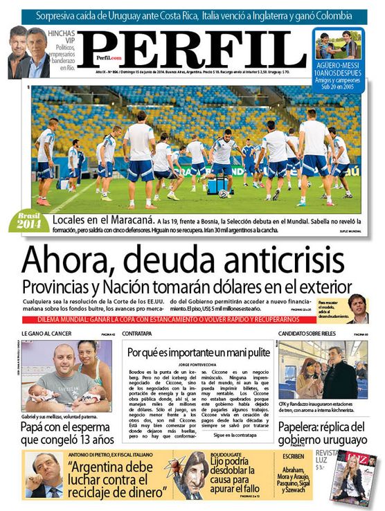 Ahora, deuda anticrisis