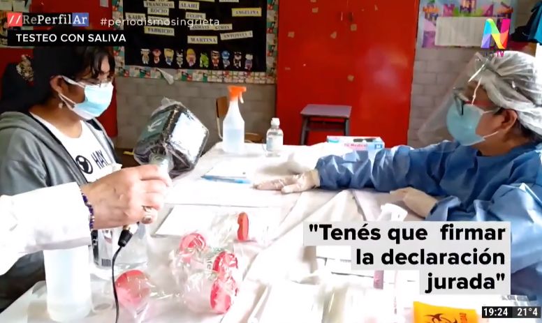 Cómo son los nuevos testeos de coronavirus con saliva