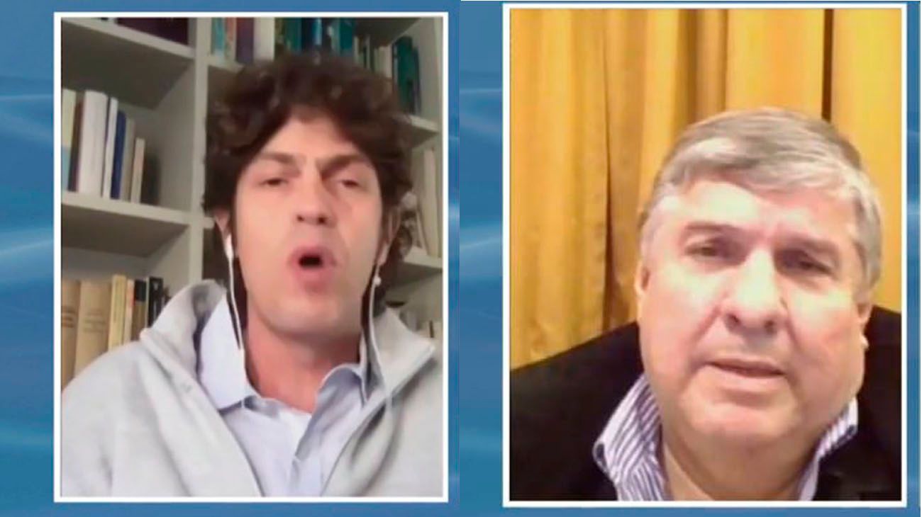 Martín Lousteau y José Mayans protagonizaron otra pelea virtual en el Senado