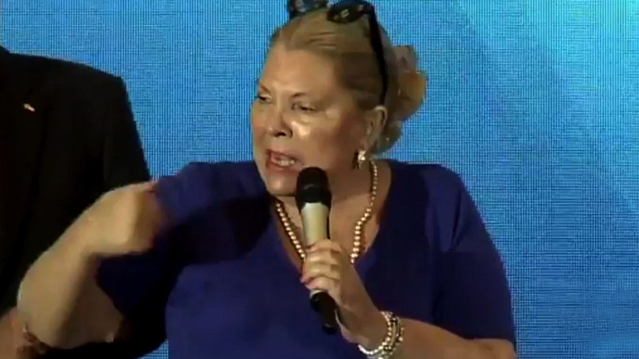 El stand up de Lilita Carrió en 20 frases
