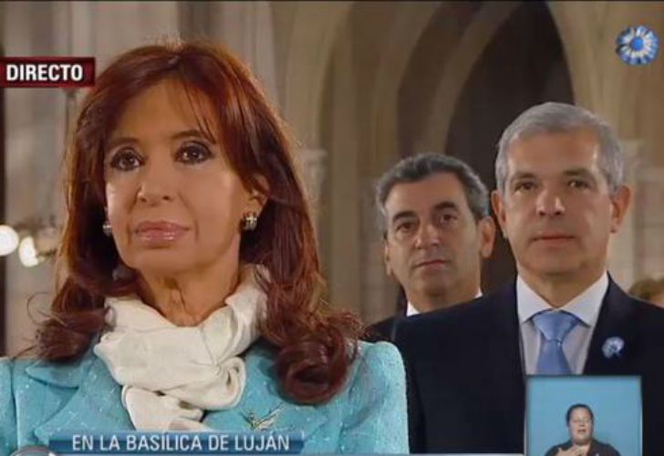 Cristina asistió a su último Tedeum como jefa de Estado