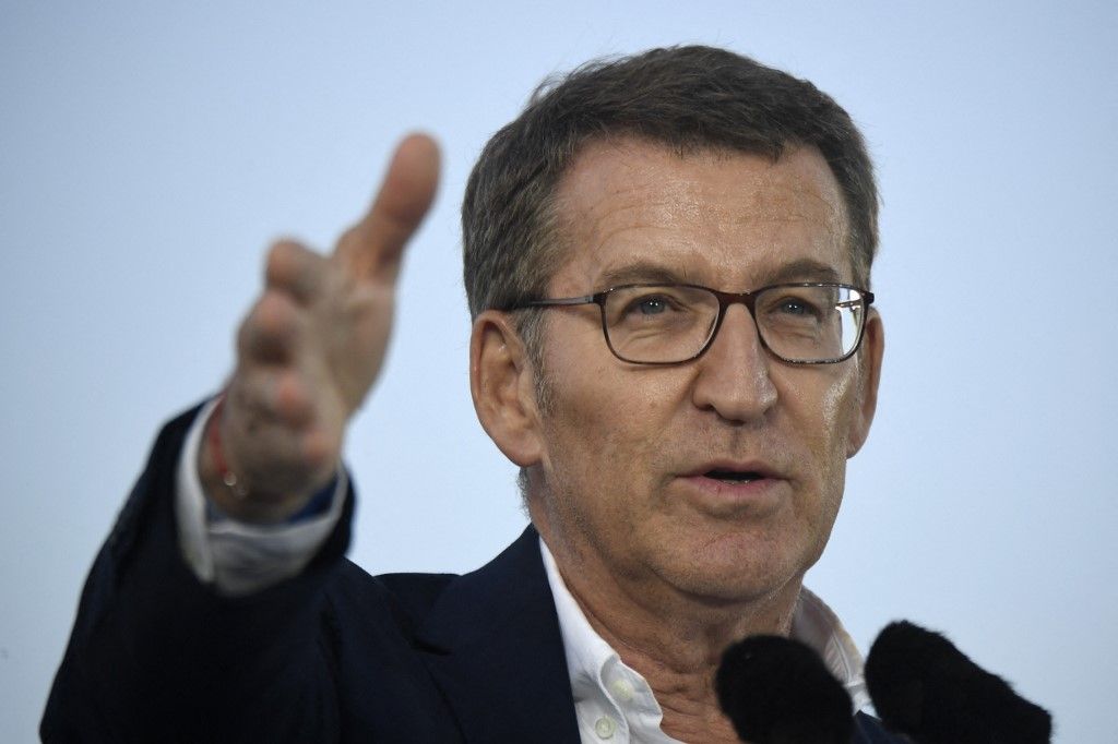 El líder del PP reivindicó la victoria de su partido en las elecciones españolas y reclamó formar gobierno