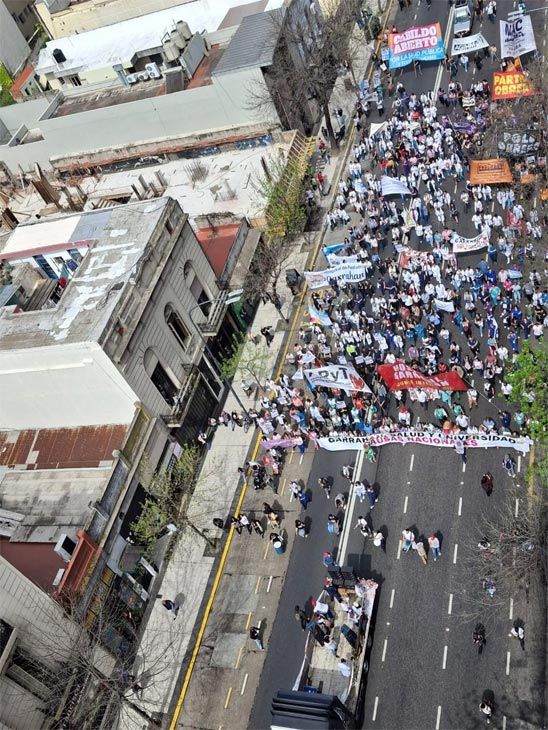 Marcha Federal Universitaria: qué calles estarán cortadas este martes 12 de mayo