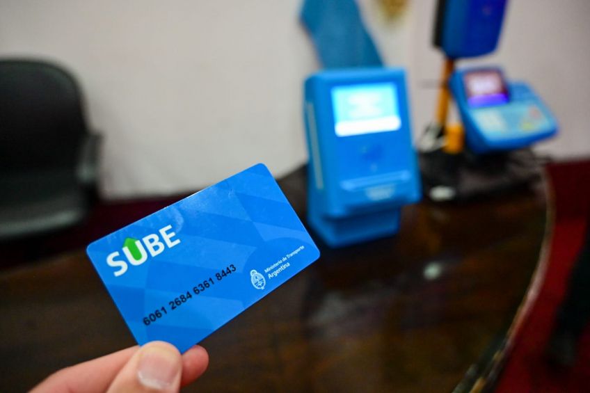 Tarjeta SUBE: mañana comienza a utilizarse en Villa María, Córdoba espera