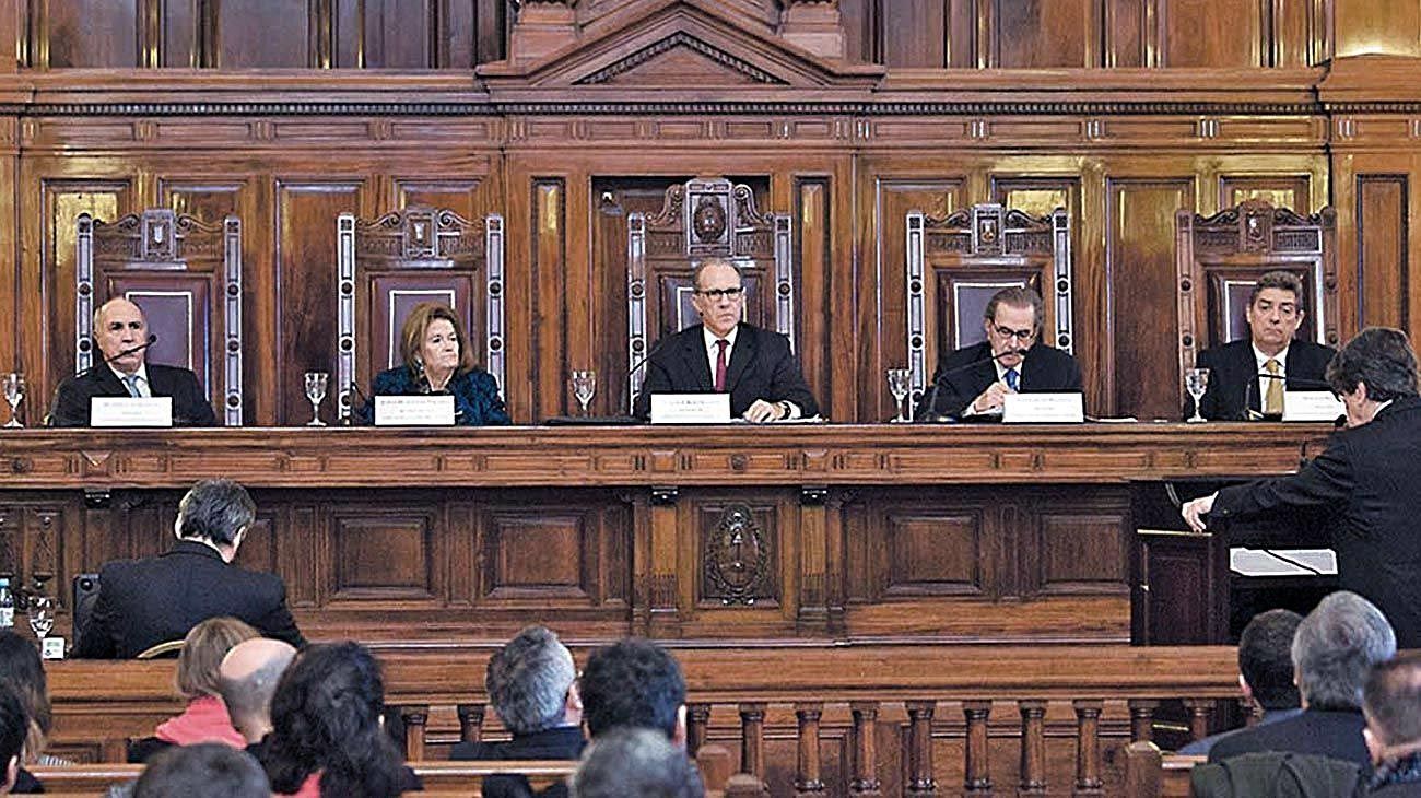 La Corte Suprema podría definir este martes el futuro de los jueces Bruglia, Bertuzzi y Castelli