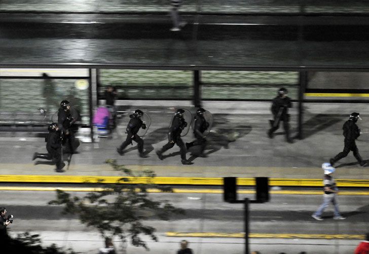 Vergonzosos incidentes pusieron fin a los festejos