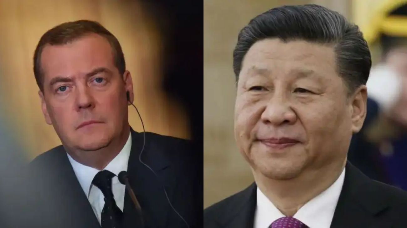 Xi Jinping le confirmó a Medvedev que China quiere conversar sobre Ucrania
