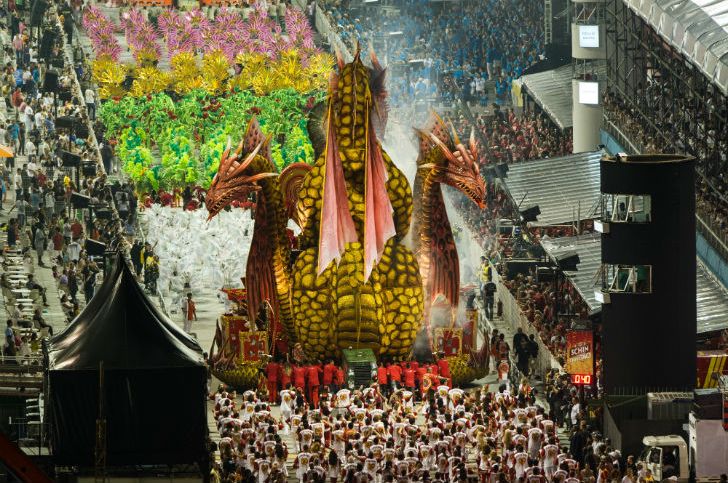 Este año hubo récord de turistas en el Carnaval de Río