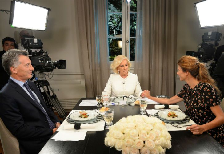 Las 13 definiciones de Macri en la tensa cena con Mirtha Legrand