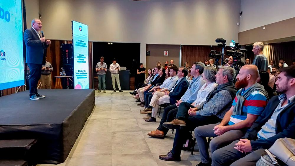 Río Cuarto: espaldarazo del sindicalismo provincial a la candidatura de Guillermo Rivas