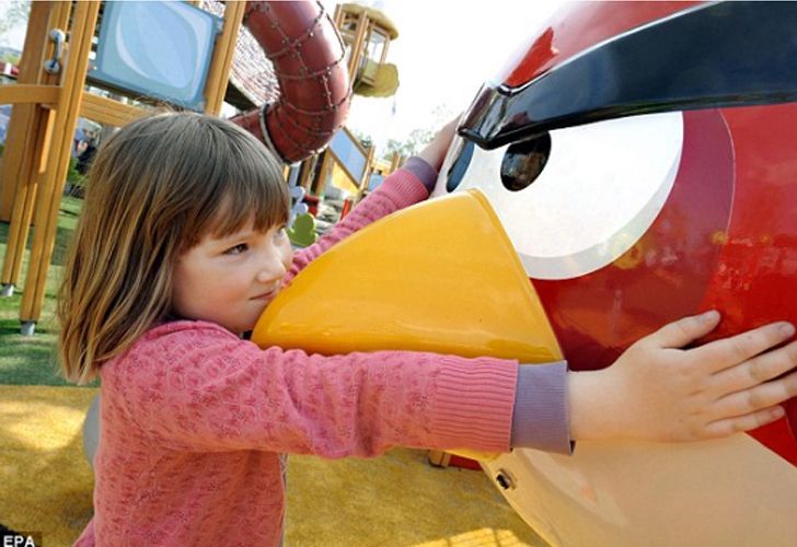 El parque temático basado en"Angry Birds"