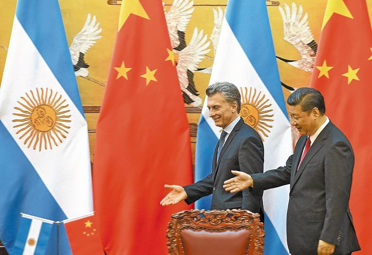Macri apura el acuerdo con China por las centrales