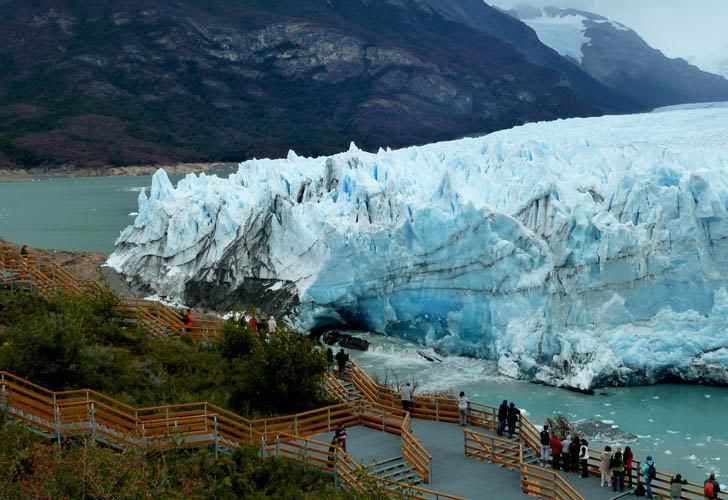 El Glaciar Perito Moreno puso en marcha su show 2108