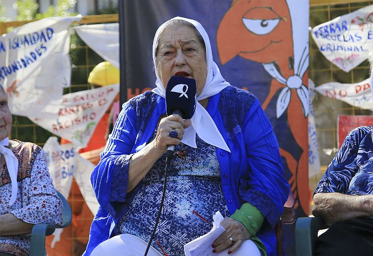 Hebe de Bonafini insultó a Macri y pidió un paro general