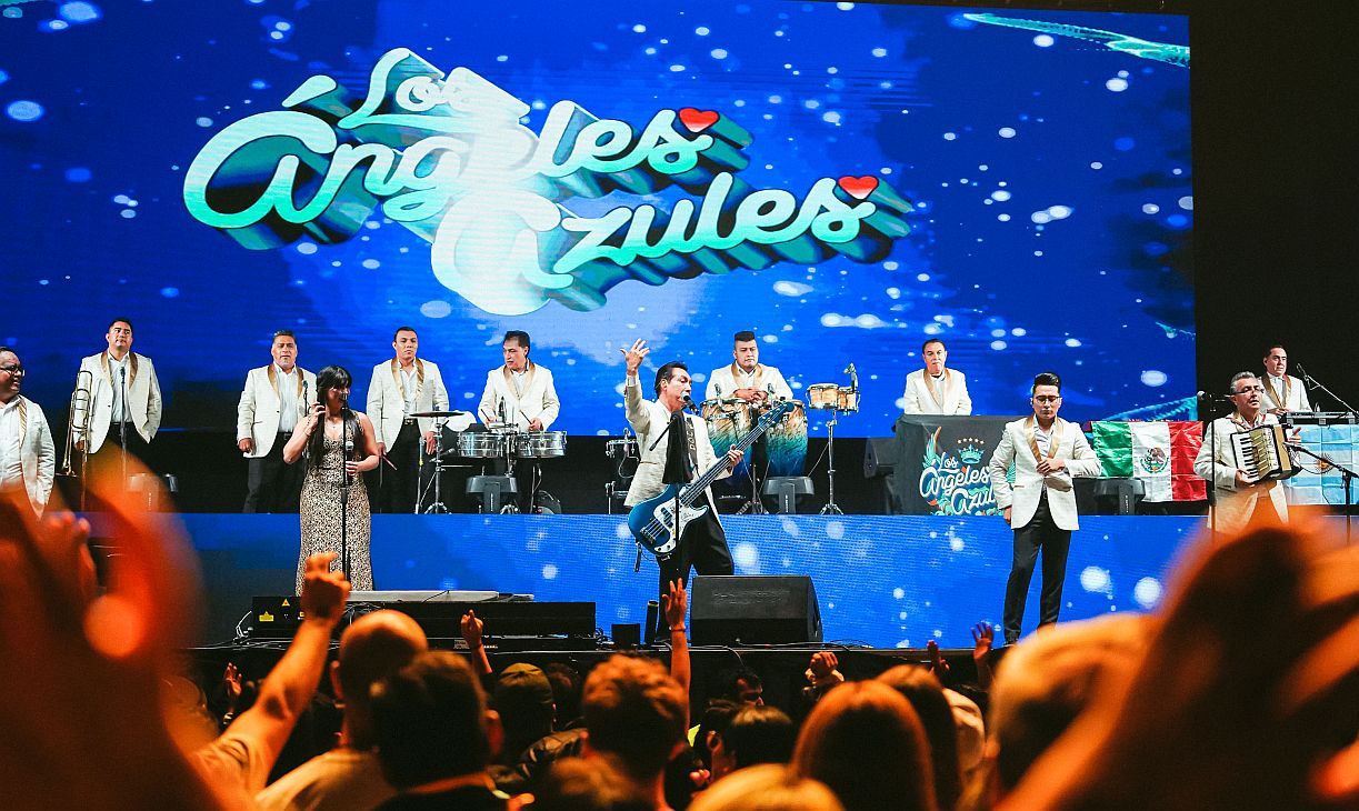 En este 2026 Los Angeles Azules volverán a presentarse en la Argentina