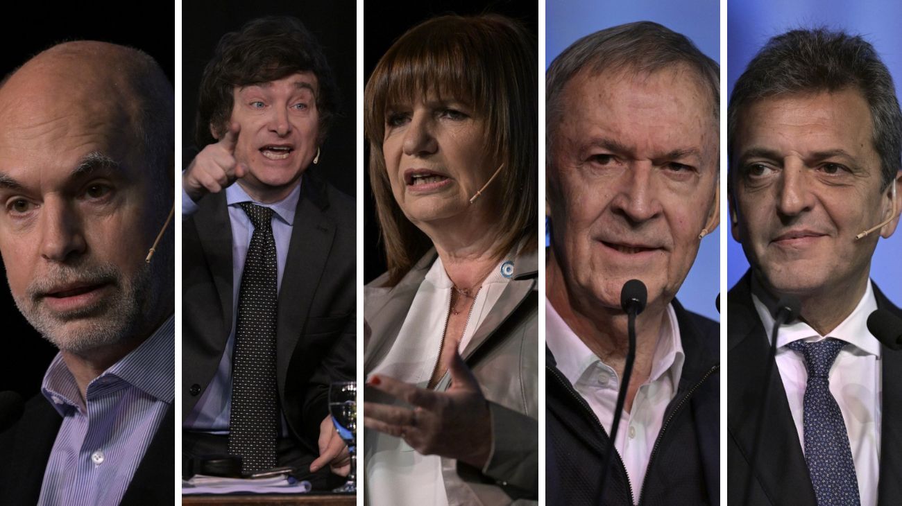 Massa, Larreta, Bullrich, Schiaretti y Milei presentaron en La Rural sus propuestas para el sector agropecuario