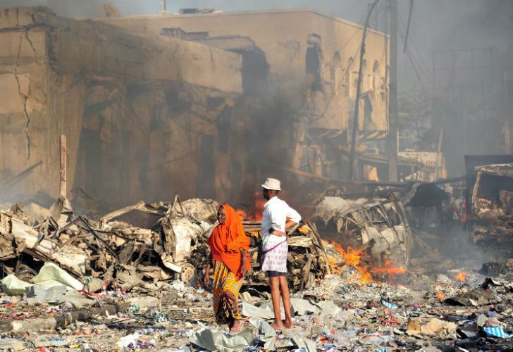 Un atentado en Somalía dejó más de 200 muertos