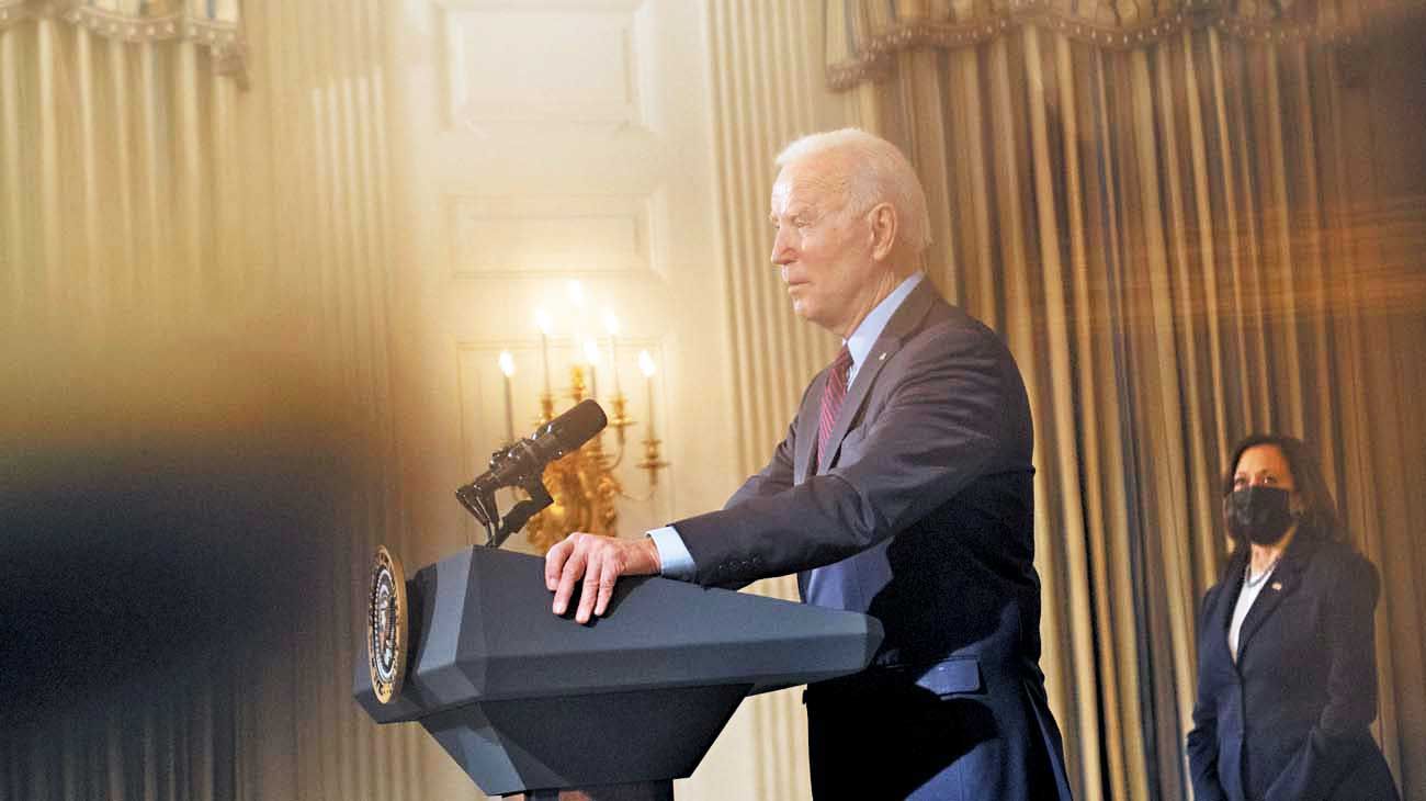 Joseph Biden, timonel de tormenta