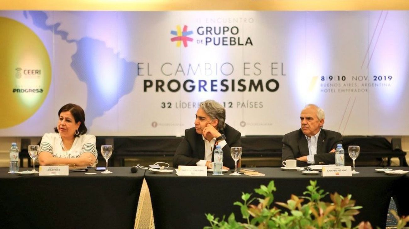 El Grupo de Puebla presentó el documento final: "Queremos estar a la altura del peronismo"