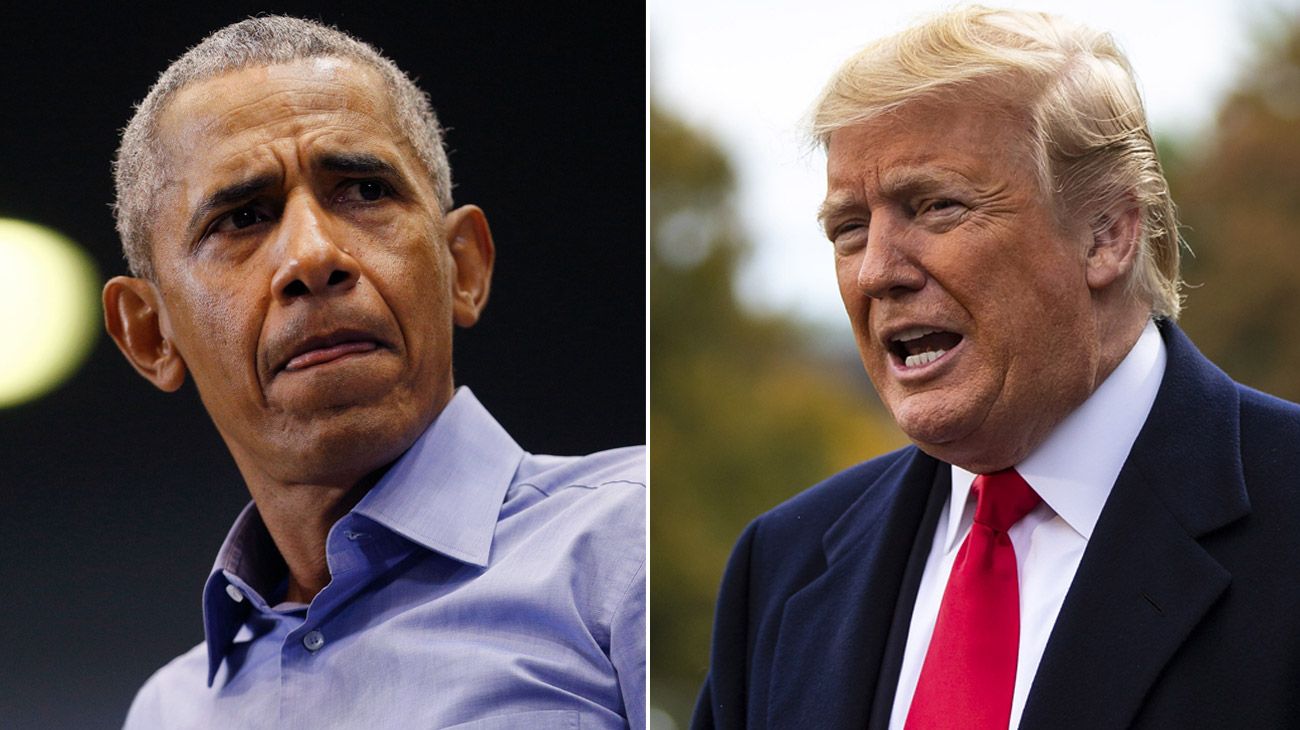 Trump vs Obama, el duelo tácito en la elección de Estados Unidos