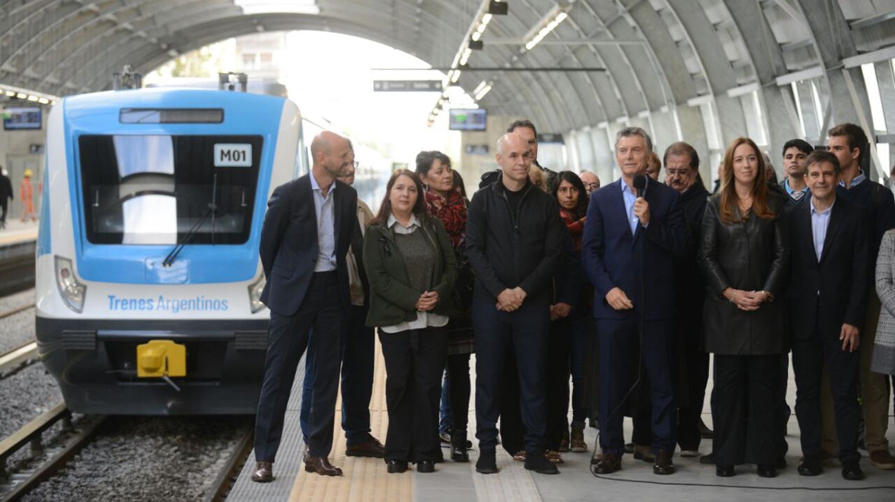 Mauricio Macri inauguró el Viaducto Mitre, obra monumental de unos $ 3.000 millones