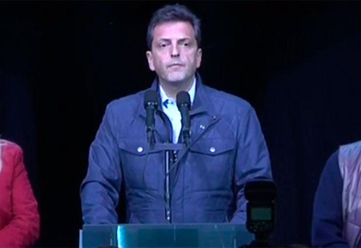 Massa: "Más del 65% de los bonaerenses le un dio revés al Gobierno"