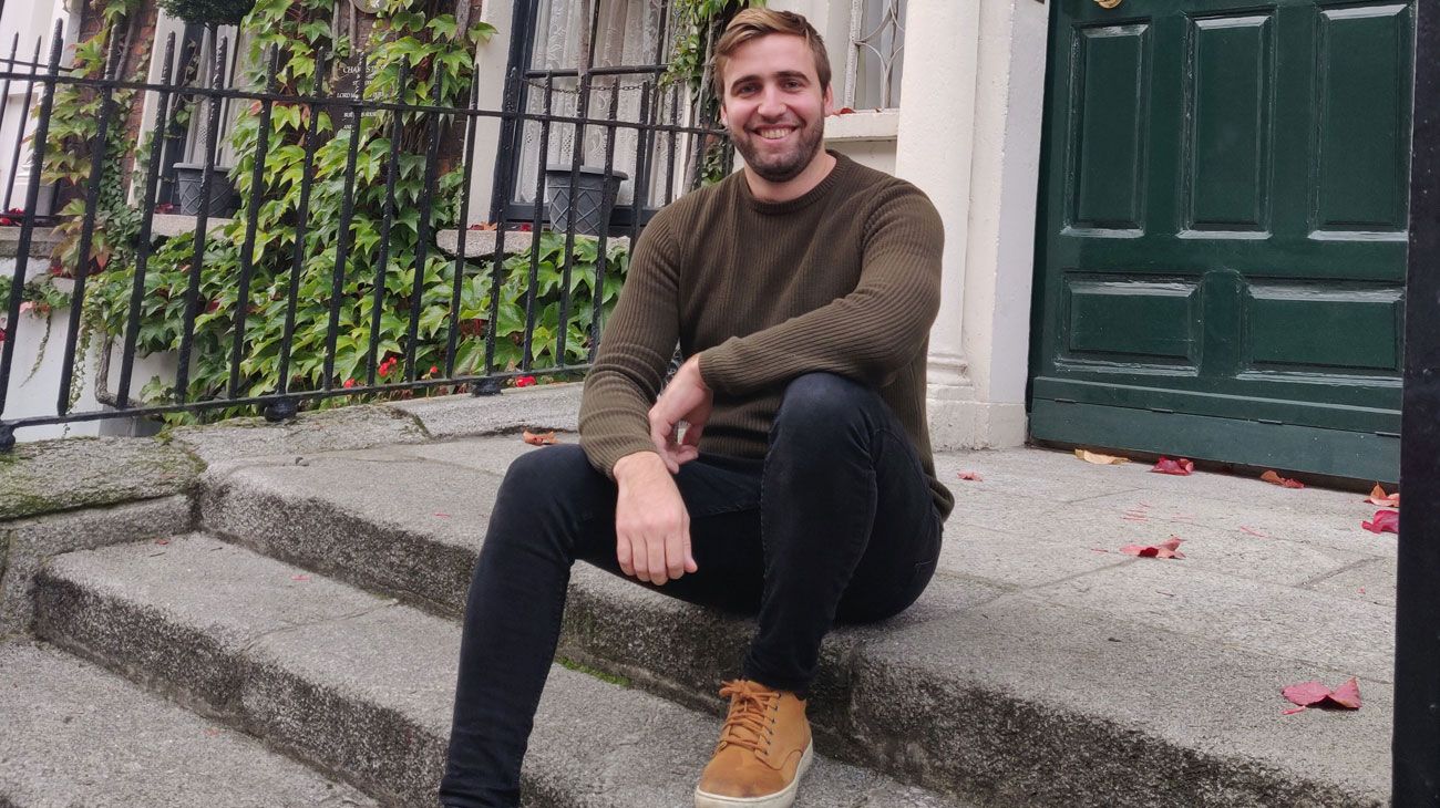 Fue a Dublín como ingeniero y terminó en 'Vikings'