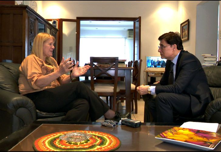 Stolbizer banca a “Ventajita” Massa: “El apodo se lo colgó Macri”