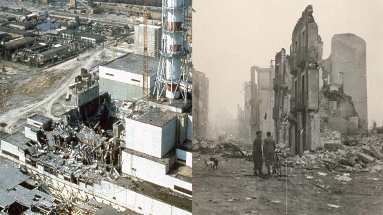 Guernica y Chernobyl, dos estallidos que hicieron temblar Europa en el siglo XX