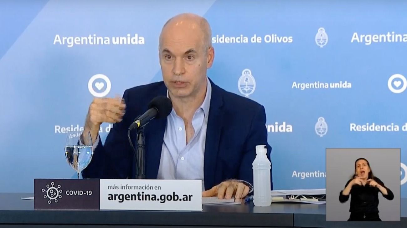 Larreta amplía las salidas recreativas: "Los chicos van a poder salir los dos días del fin de semana"