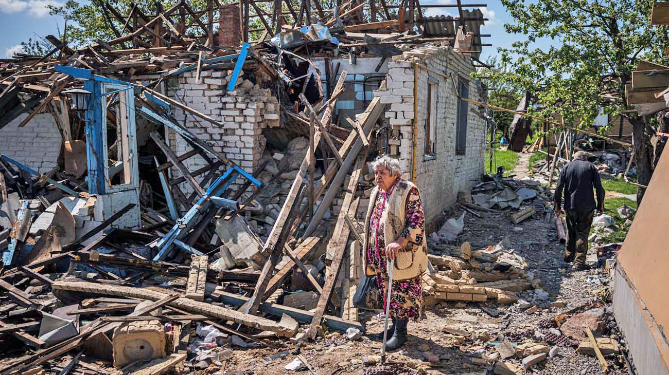 En Bilogorivka “el mundo se dio vuelta”