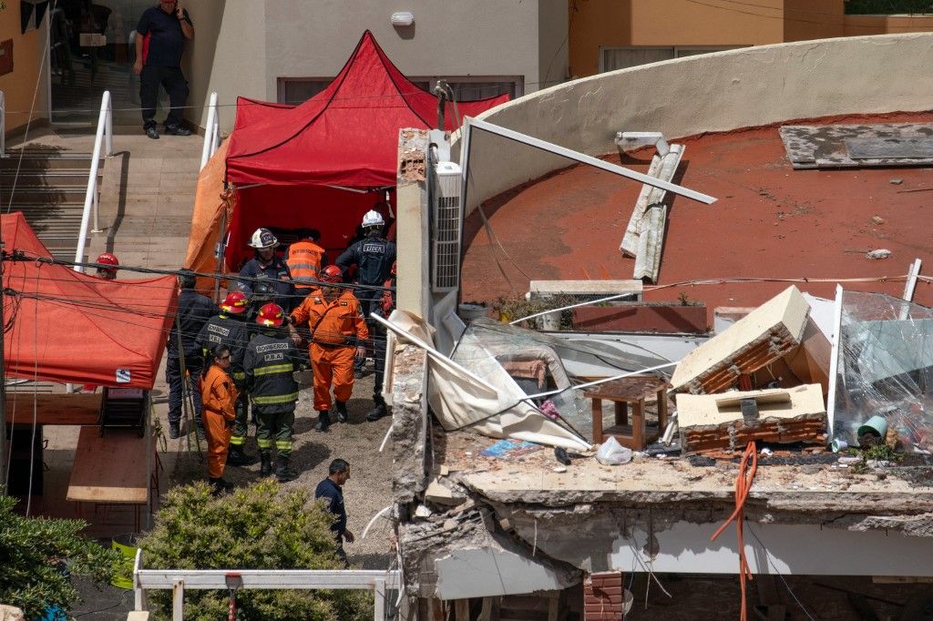 A una semana del derrumbe del hotel en Villa Gesell, encontraron otros tres cuerpos