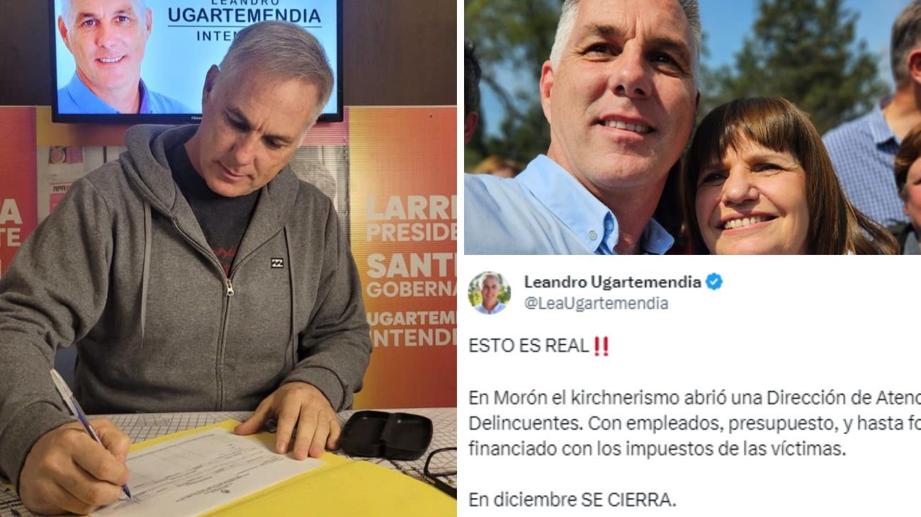 Un dirigente de JxC denunció que en Morón funciona una "Dirección de Atención al Delincuente"