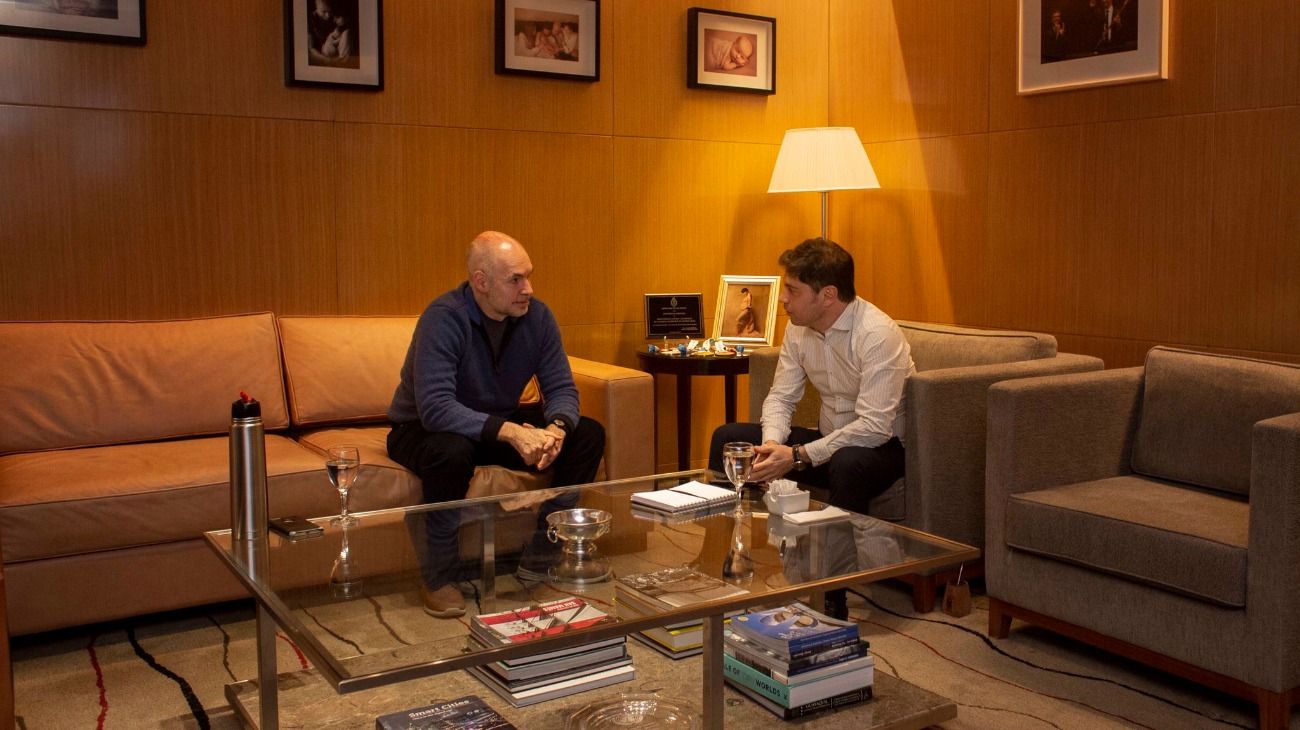 Larreta y Kicillof coordinaron cómo seguirá la cuarentena en el AMBA