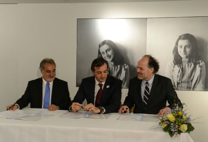 La increíble frase de Esteban Bullrich sobre Ana Frank