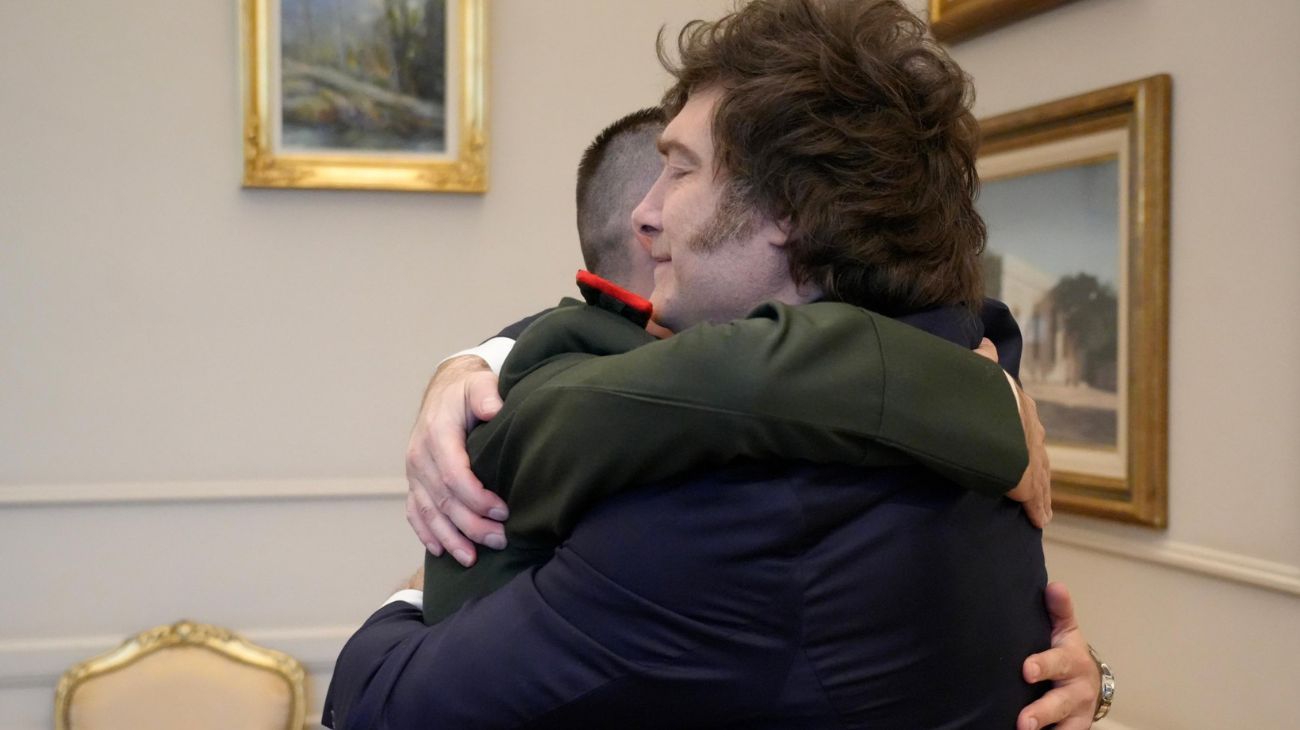 Casa Rosada: Milei recibió a Nahuel Gallo en una reunión a puertas cerradas