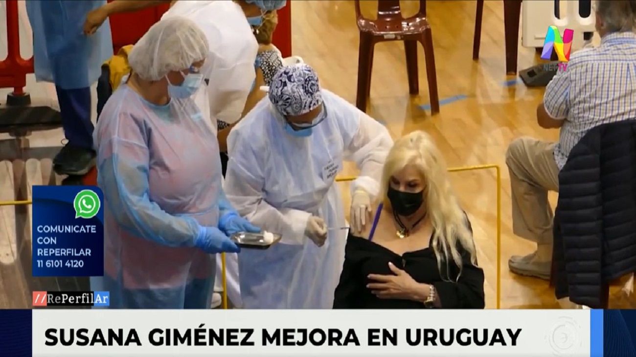 Aseguran que Susana Giménez será dada de alta antes del lunes