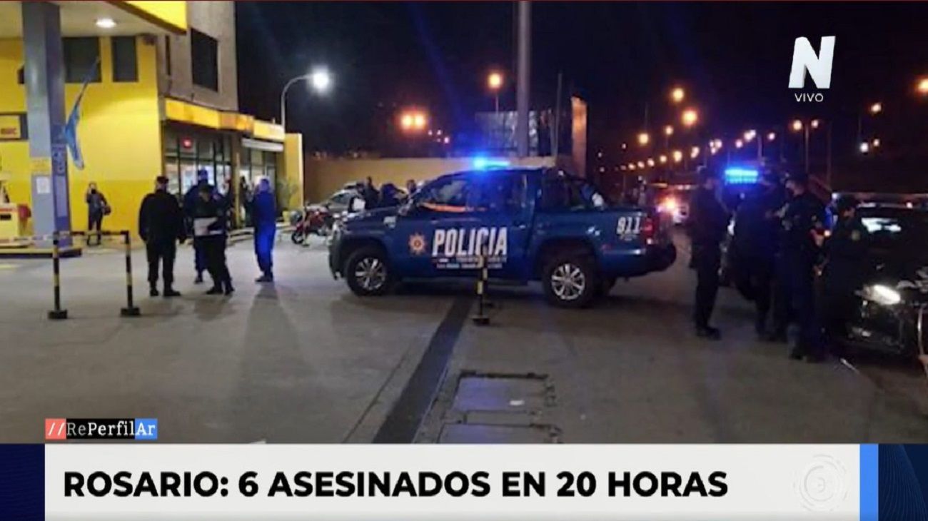 Violencia narco en Rosario: 6 asesinatos en las últimas 24 horas