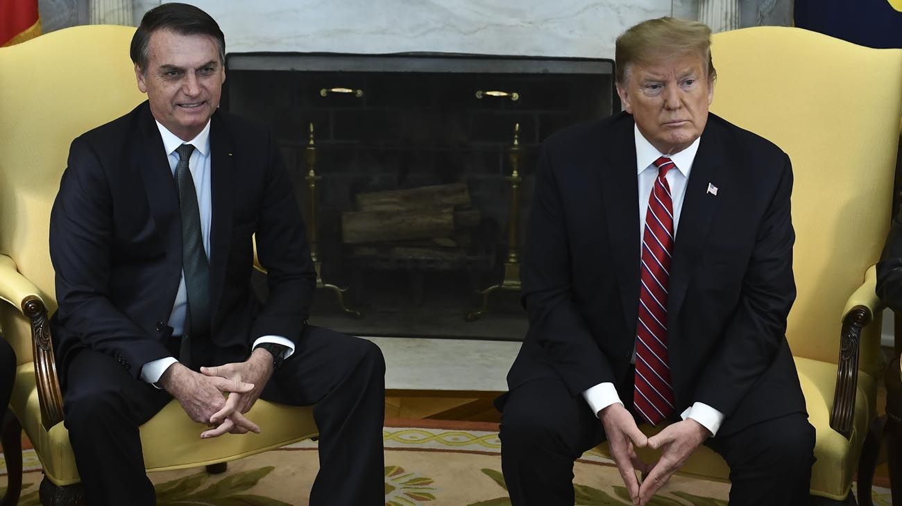 Donald Trump y Jair Bolsonaro sellan una alianza contra Venezuela