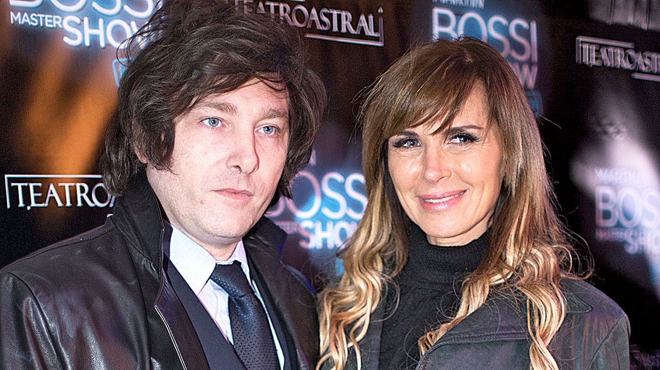 Javier Milei y su novia Daniela: presentación oficial en alfombra roja