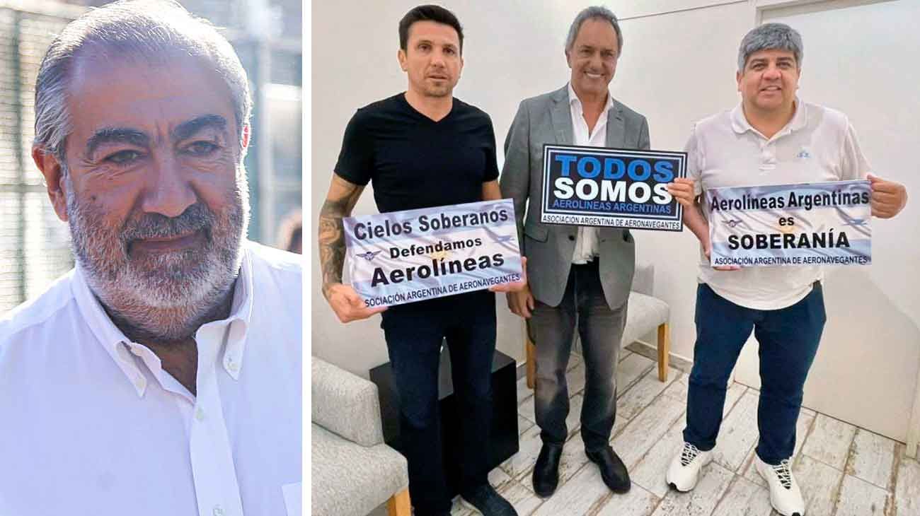 La CGT también se pelea por la interna Wado, Massa y Scioli