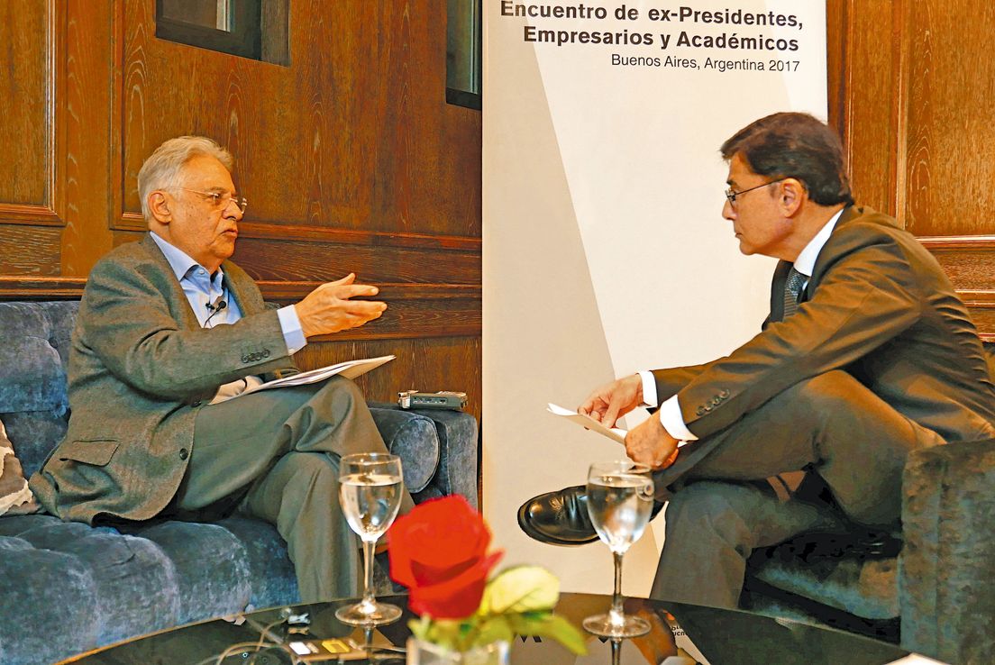 Fernando Henrique Cardoso: “Hay que romper el círculo rojo”