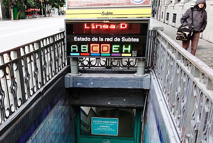 El conflicto del subte afectó a medio millón de usuarios en el último mes