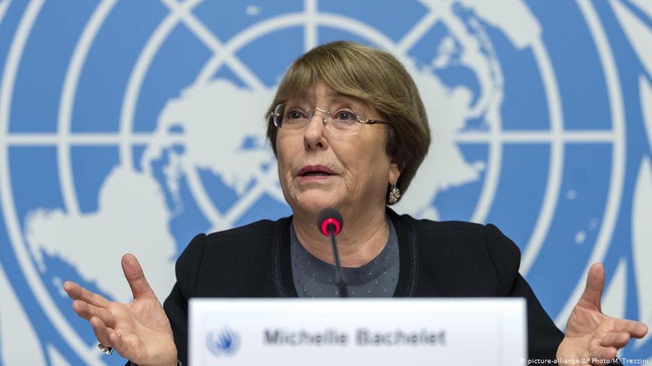 Michelle Bachelet denunció más represión en Venezuela y pidió el levantamiento de sanciones