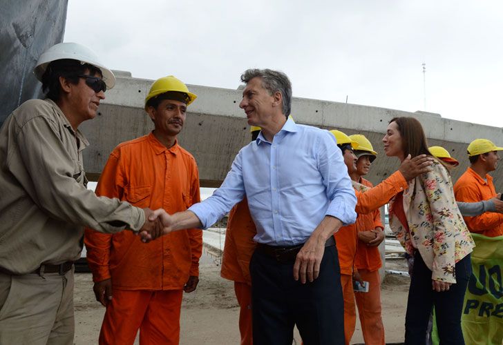 Voto cloaca: Macri inaugura una obra millonaria en territorio K