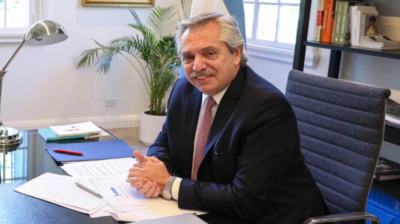 Alberto Fernández y su imagen positiva
