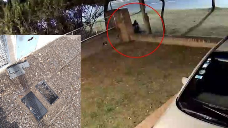 Video: así roban medidores de agua en plena avenida Colón de Córdoba