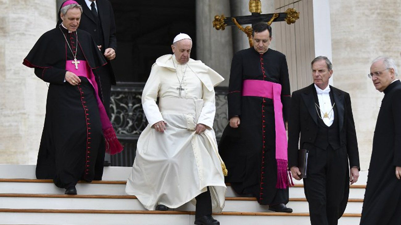 Amenaza de bomba en medio de una audiencia del papa Francisco